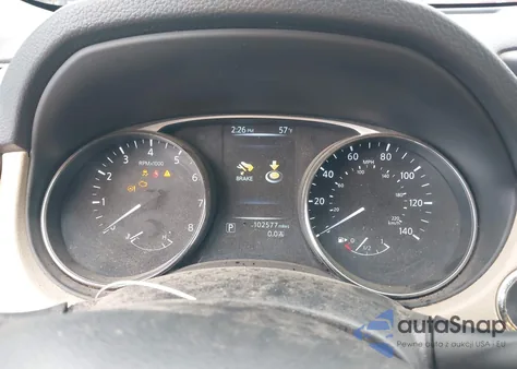 2016 Nissan Rogue Sv z USA, uszkodzony, nr VIN KNMAT2MV4GP665451